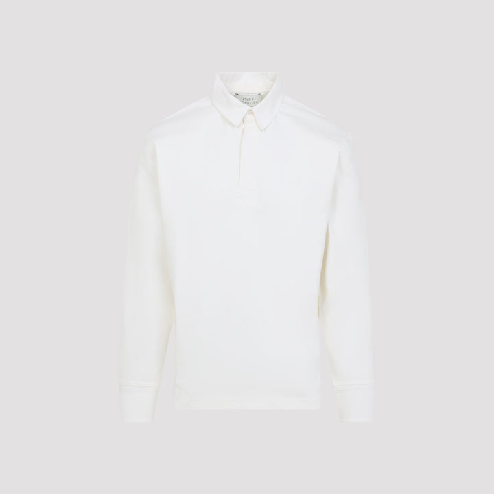 Studio Nicholson Polo - White | c51c8a338370bbfb0aef881956758f3802918383
