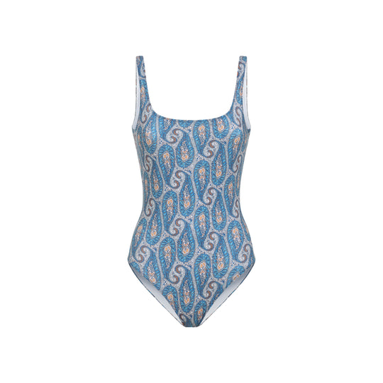 One-Pieces Blue