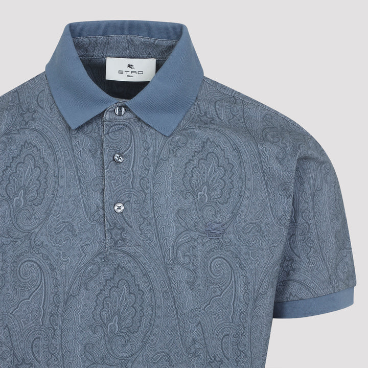 Etro Polo - Blue | 9151db74084b918a2801c6b68de98ca79e57d108