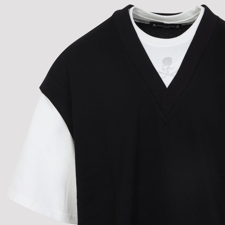 Mastermind Japan T-shirts - Black | 87557cbeb04f2242b498ce481809bd1ac54bc100