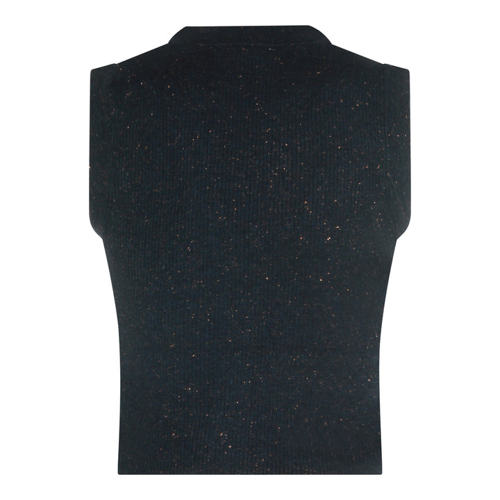 Brunello Cucinelli Top - BLU FREDDO | 4fcd2387ef23f79cbe91c0712efdad3f12e4d068