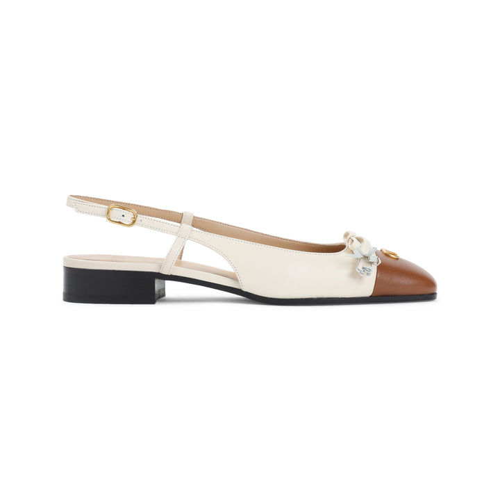 Valentino Garavani Ballerinas - Nude & Neutrals | 55d4e5f8621585bfbfa036e78b1c6d80eddd57bc