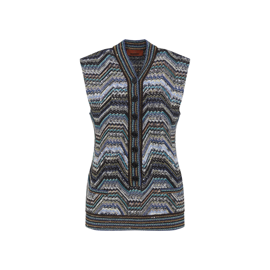 Missoni Gilet - Multicolour | cde865b2356393f1923eeff2d4b036d30af2fa19