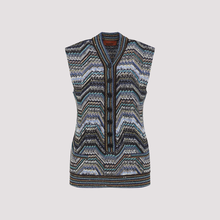 Missoni Gilet - Multicolour | 722f2bf492f6fdb24a9dff4685996a5ba55803d5