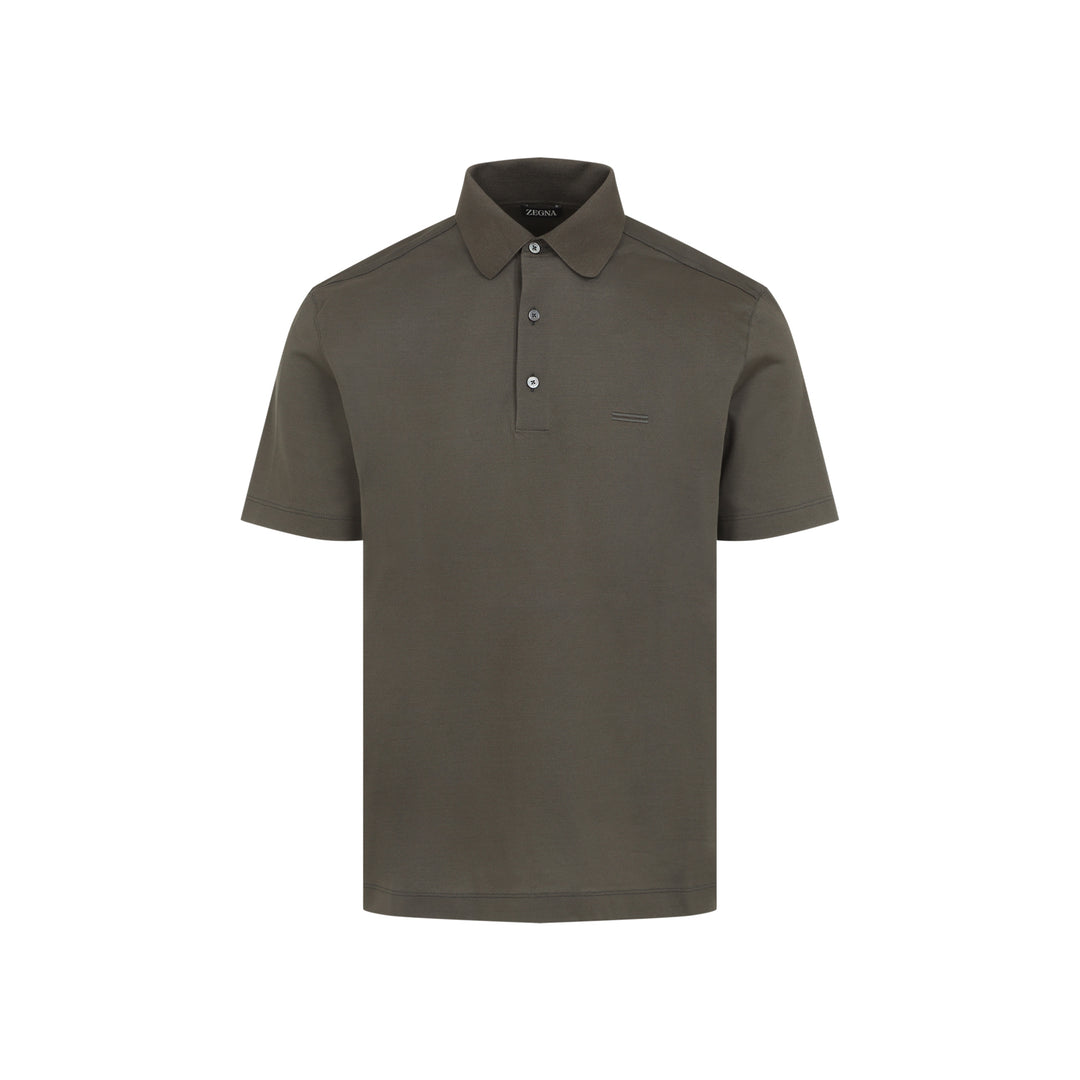 Zegna POLO - Grey | 37a5e2dc52b01d2ddb549d008badc704aaa5835b