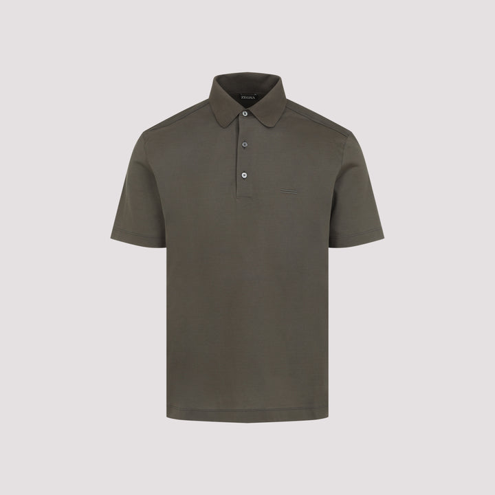 Zegna POLO - Grey | 8388b9174ea803186e44992ca61041172b61ba57