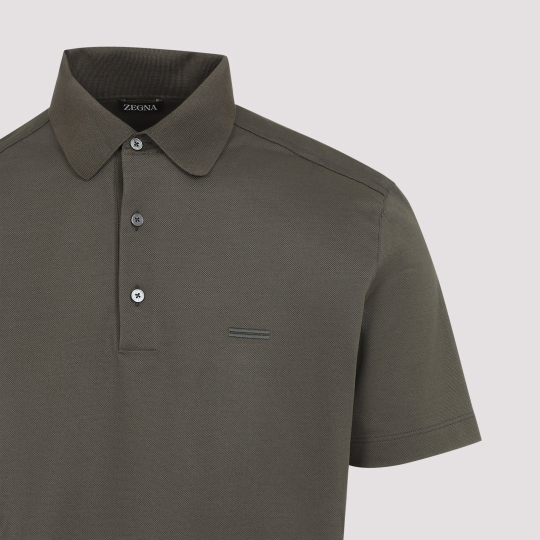 Zegna POLO - Grey | 7e09d9a0af0a4cd72e036f2692c433bcccb1959d