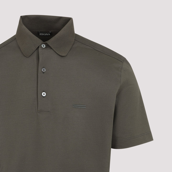 Zegna POLO - Grey | 7e09d9a0af0a4cd72e036f2692c433bcccb1959d