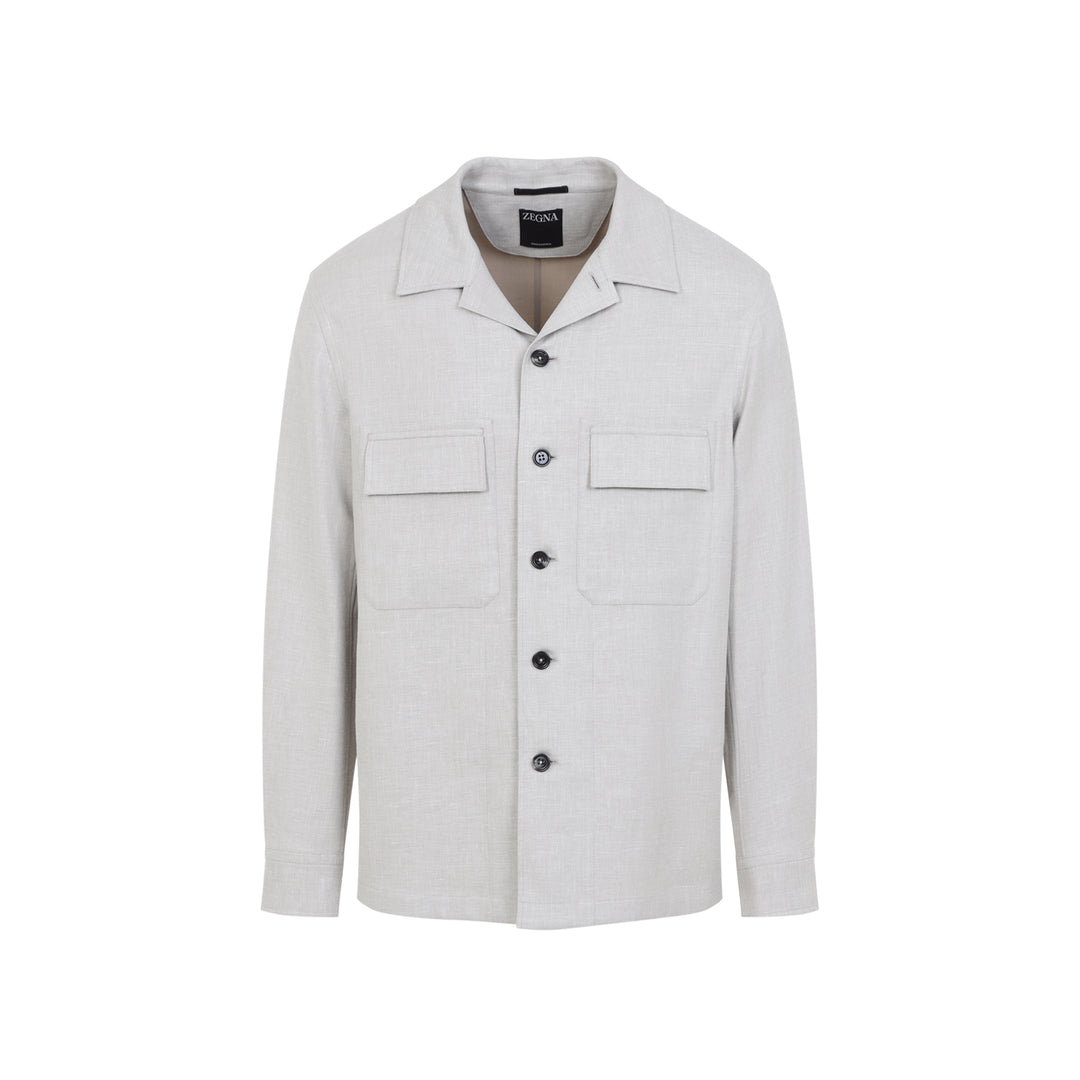 Zegna Shirts - Nude & Neutrals | 8af200d88141311061982cf87b7a8c19a8192400