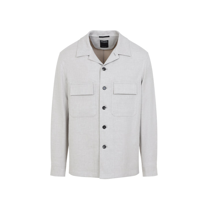 Zegna Shirts - Nude & Neutrals | 8af200d88141311061982cf87b7a8c19a8192400