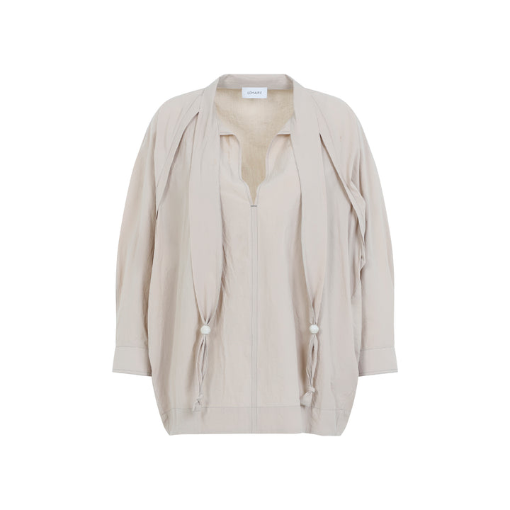 Lemaire Blouse - Grey | d2f762f3e8cee11b4cd8d6253d802a57244d788d