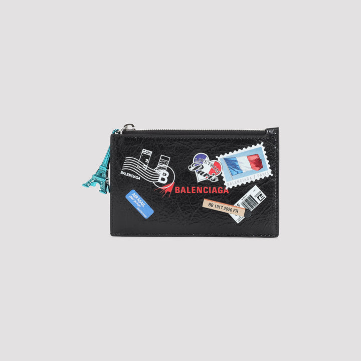 Balenciaga Credit card case - Black | bcacf6d55d7239065cc1d16df01de4a9d62505ad