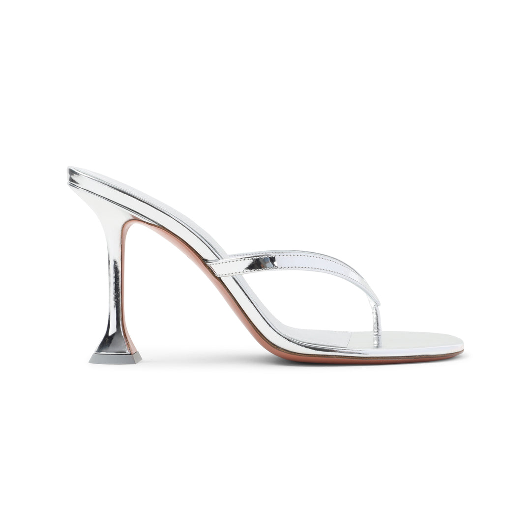 Amina Muaddi Sandals - Metallic | 953fc9c8676ff2a57b60d01595713bf9b58506de