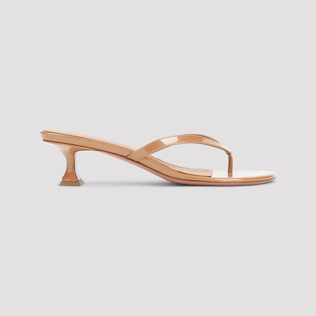 Amina Muaddi Sandals - White | bf5a7785fb49366b843422950219b0e8c4f832b5