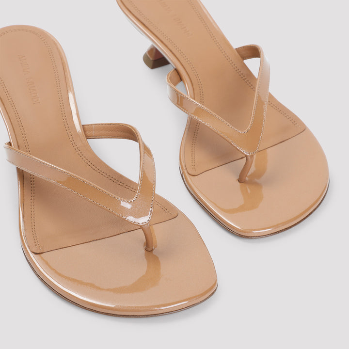 Amina Muaddi Sandals - White | 81ef414e6f8e696c35d42754a68ec23d73c04f05