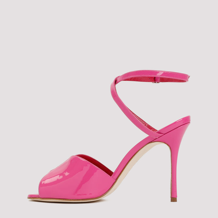 Manolo Blahnik Sandals - Pink & Purple | 9661879c1b14dfc35d08a0ef2b0d76823d4f75da