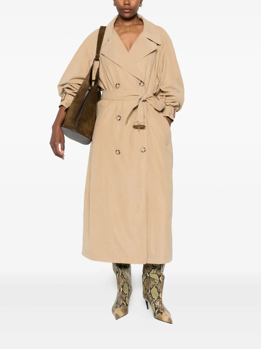 Isabel Marant Trench - Nude & Neutrals | 5fbc96bd4f0303a0ea794390857e666477f1def4