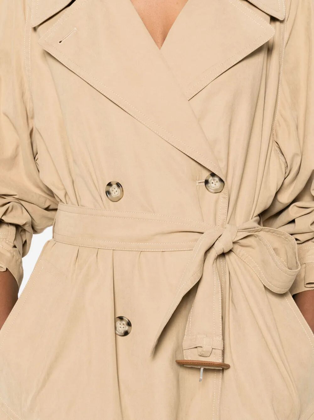 Isabel Marant Trench - Nude & Neutrals | f06e9c1a80f9d23c326ad54fc31e0b9740b5a104