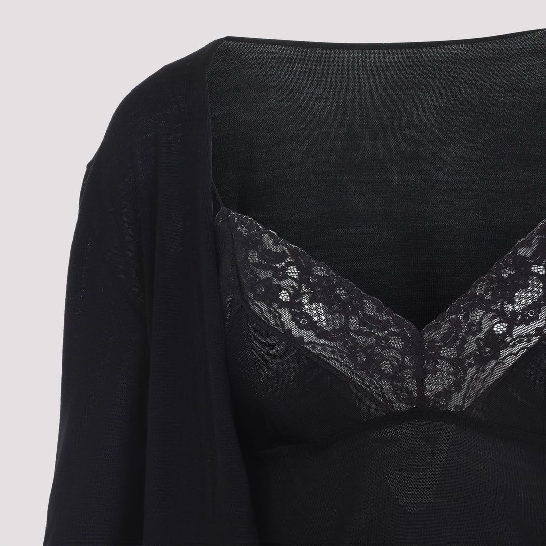 Alberta Ferretti Sweater - Black | 0d966282b07f3e61108be2c50b2e02d1e2bd3811