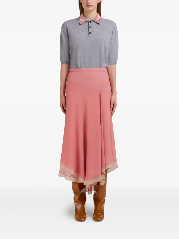Marni Midi skirts - Pink & Purple | e076e1433c949a246fd658dae76e5ad72b5a6270