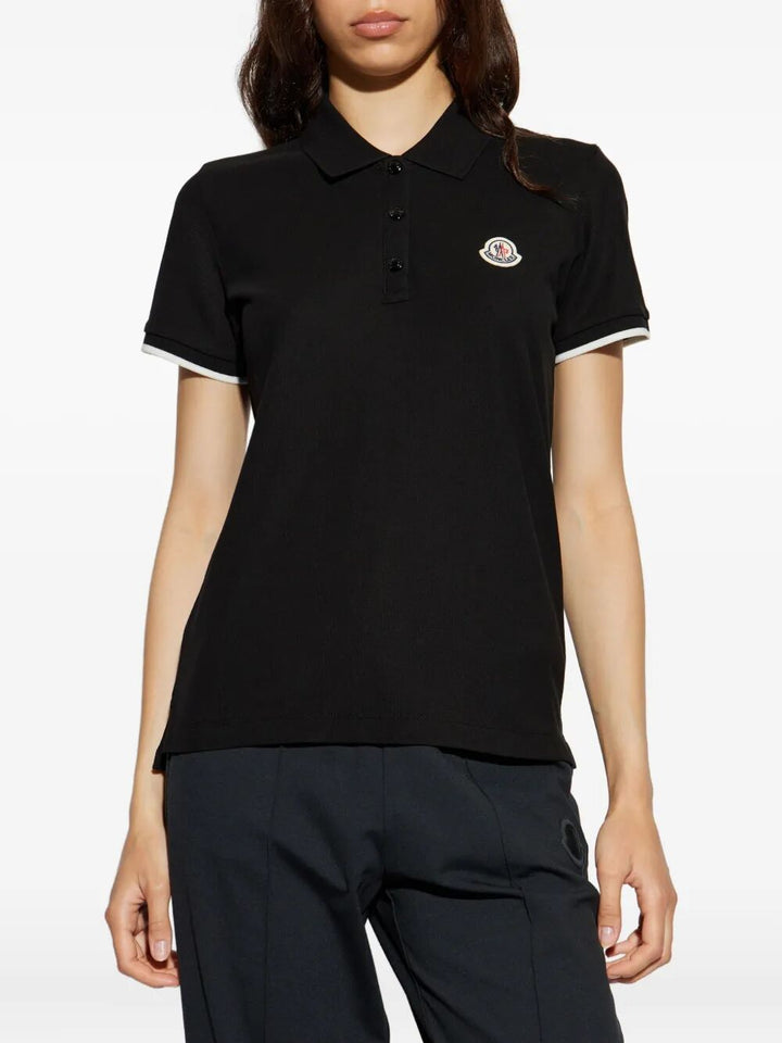 Moncler Polo - Black | 7dbcbbcb4d611d3ee482cc4eba1cf6238f59e8f5