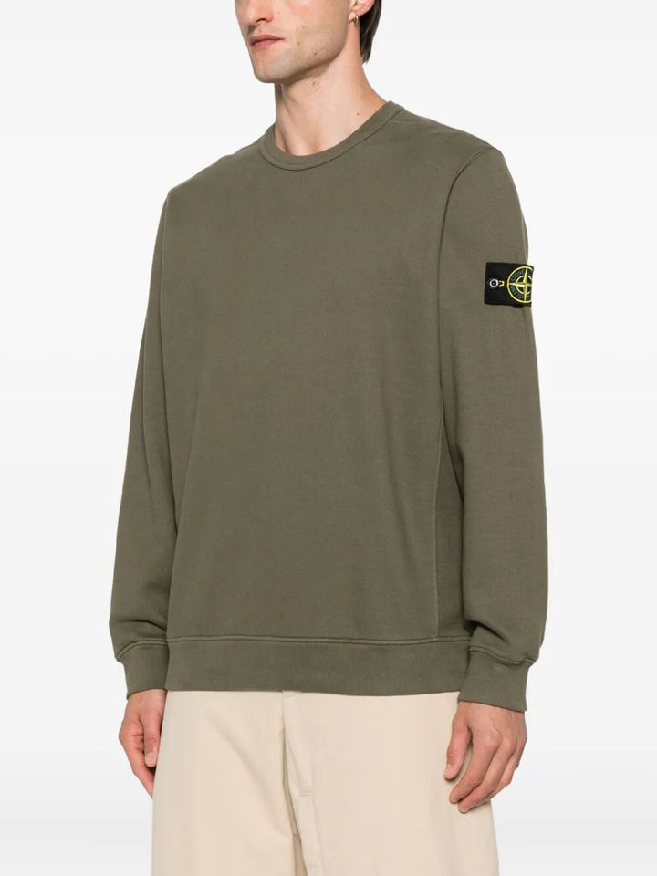 Stone Island Round neck - Green | 596da549326193c693fff19e8e855f6a695d2858