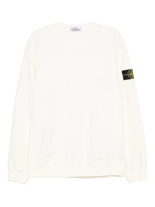 Cotton Fleece Crew Neck Sweatshirt
