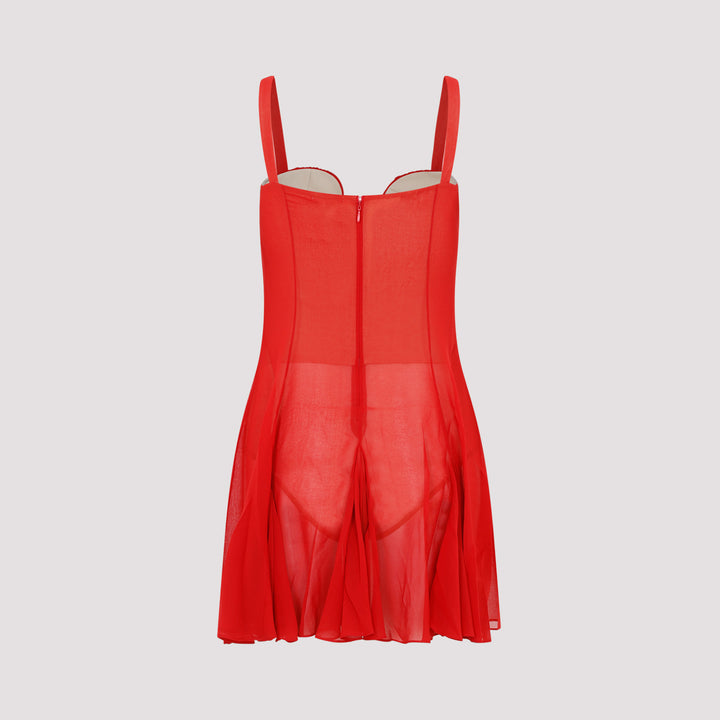 Nensi Dojaka Mini dresses - Red | 263d454fa1b3320e9e28766096dfc1ae76162bd7