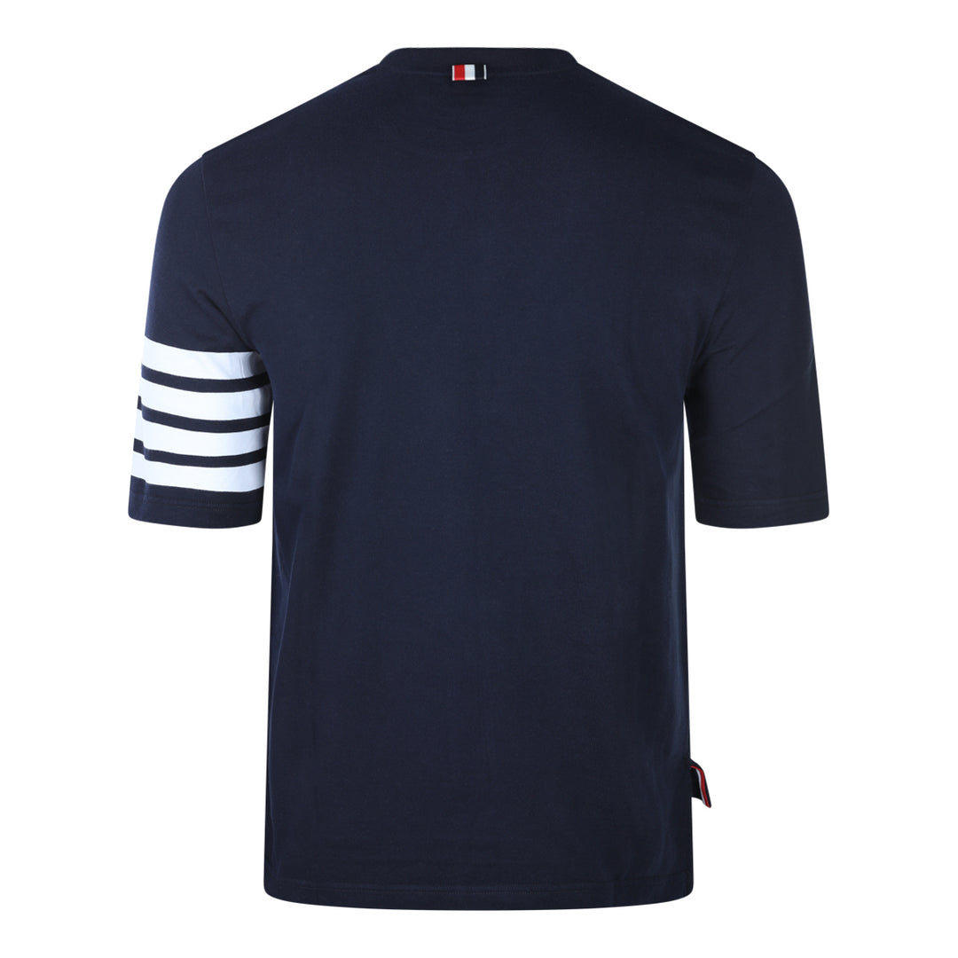 Thom Browne T-shirts and Polos - NAVY | 355ba05833b51b68ad064476554d368e76f00a19