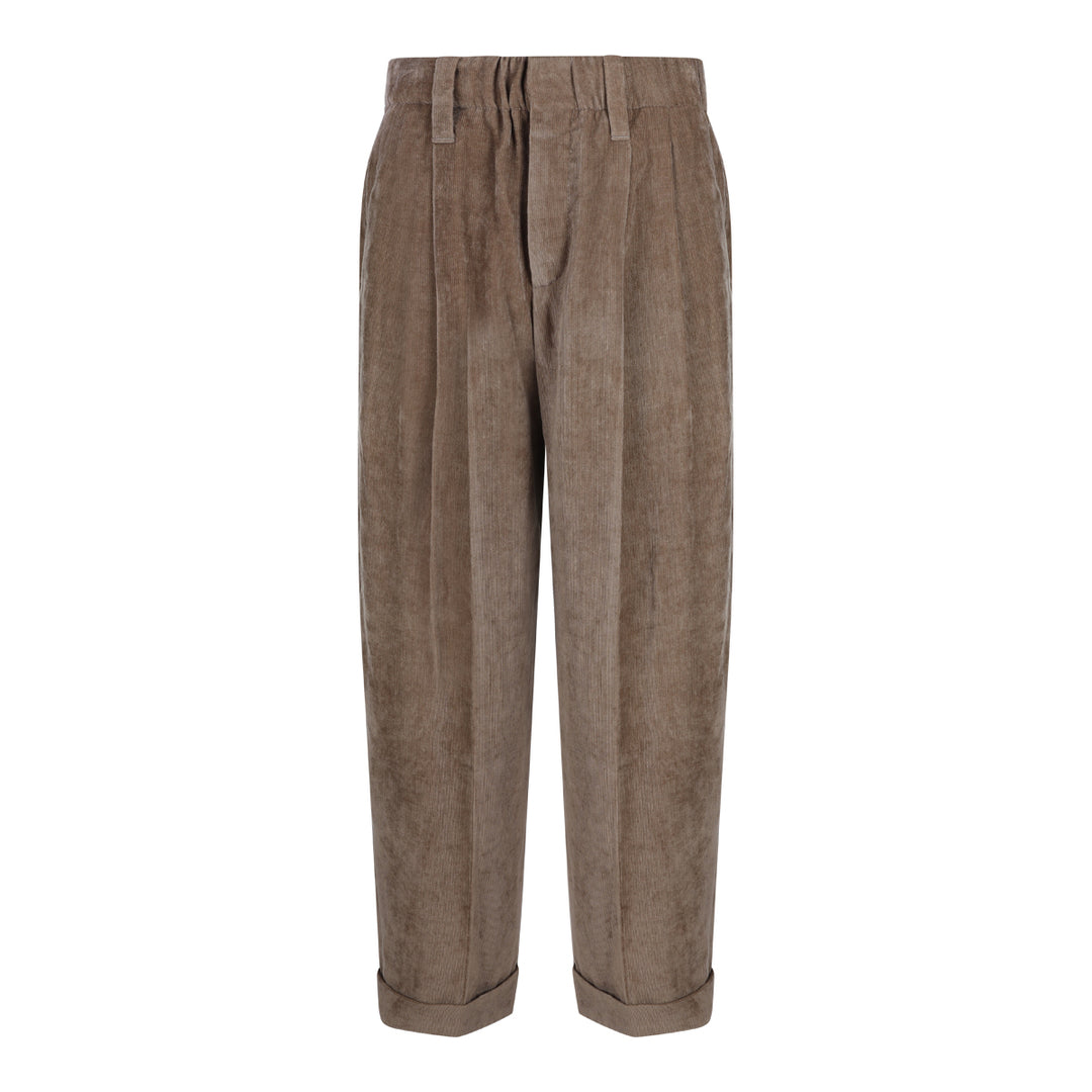 Brunello Cucinelli Trousers - CAPPUCCINO | 2a78cf1eba644af6314c74a8ced2744a27fa3381