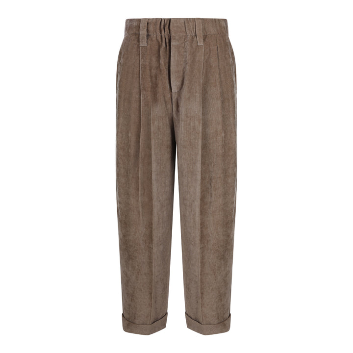 Brunello Cucinelli Trousers - CAPPUCCINO | 2a78cf1eba644af6314c74a8ced2744a27fa3381