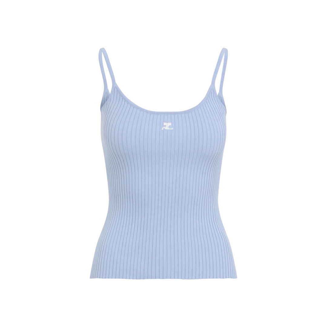 Courreges Vests & tanks - Blue | 9e8bfd35e328845077c4398f9c001f645a442048