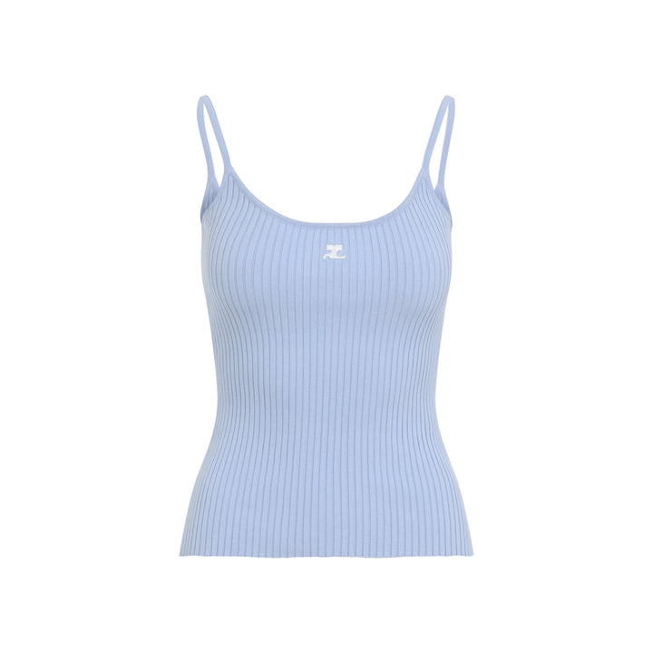 Courreges Vests & tanks - Blue | 9e8bfd35e328845077c4398f9c001f645a442048