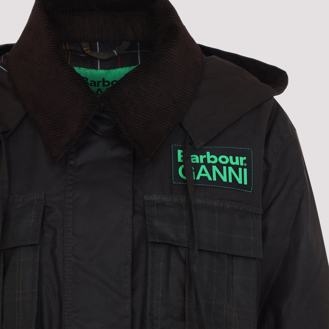 Barbour X Ganni Jackets - Brown | 57442f821c69a0f5576b57b6335bdfa505437153