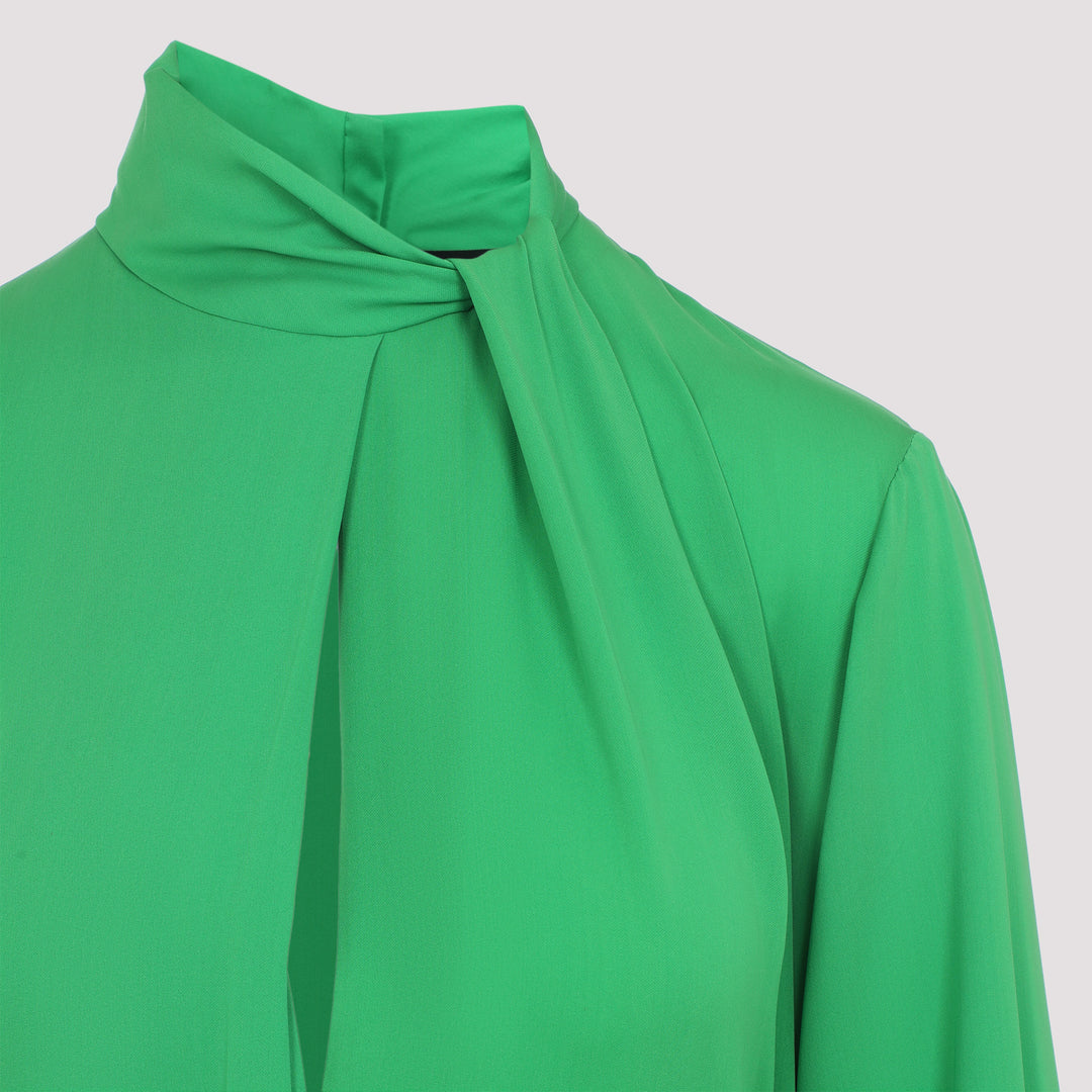 Tom Ford Washed Silk Georgette Belted Midi Dress, Green Clover, Women's, 40, Cocktail & Party Wedding Guest Dresses Satin & Silk Dresses Tom Ford Washed Silk Georgette Belted Midi Dress, Green Clover, Women's, 40, Cocktail & Party Wedding Guest Dresses Satin & Silk Dresses
