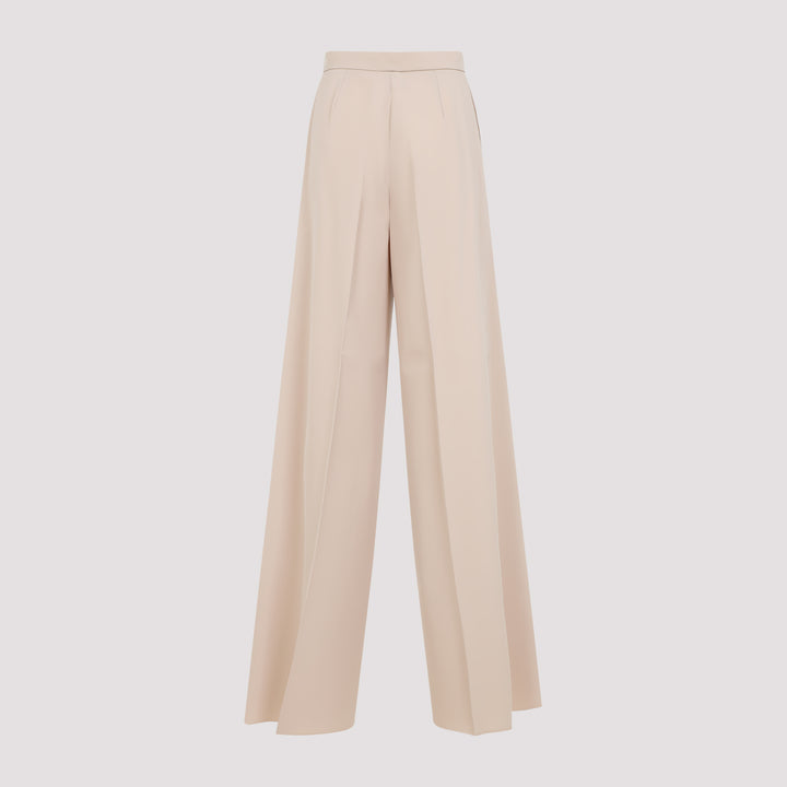 Max Mara Wide leg - Nude & Neutrals | a4cbe5b8ff5a9f9be2eefb7fbb65917365b7b0a0