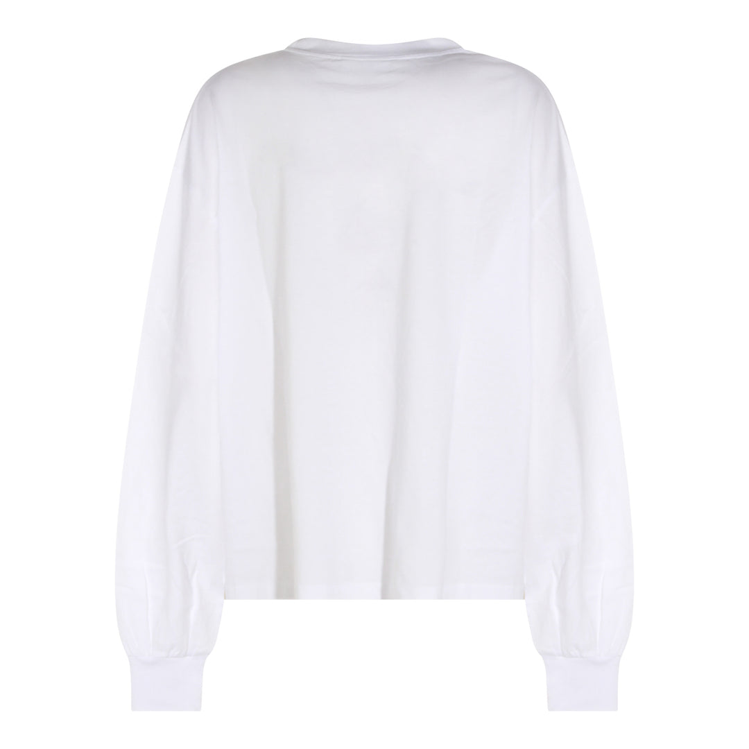 Ganni Sweaters - Bright White | 37f651676cd5f26a4e39448779639cf26b5666bb