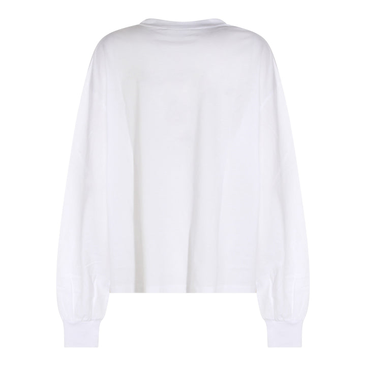 Ganni Sweaters - Bright White | 37f651676cd5f26a4e39448779639cf26b5666bb