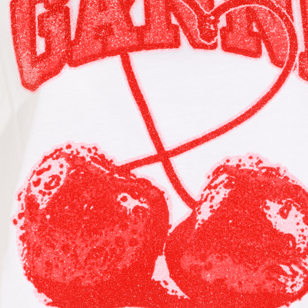Ganni T-shirts and Polos - Bright White | 8c94e6d3d6a37ab80988eb0c736ece4f0441cc4f