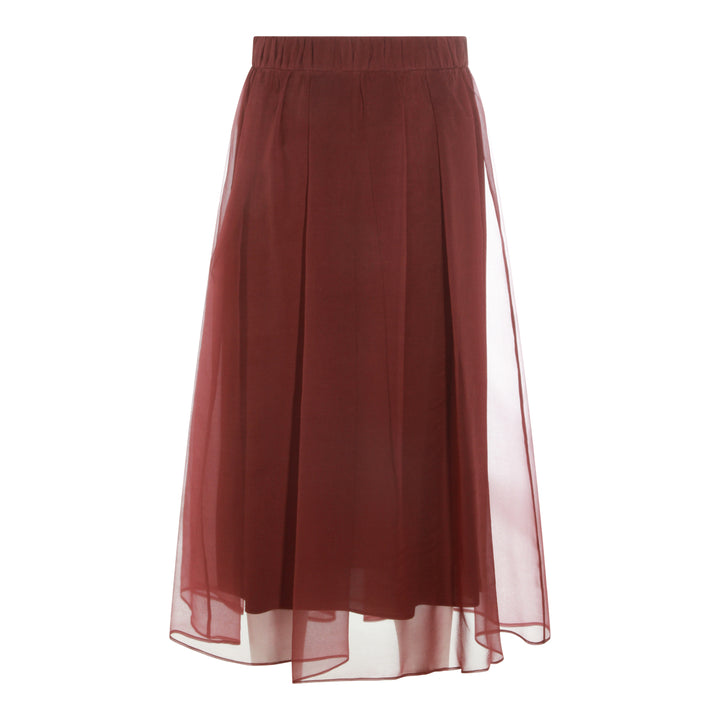 Brunello Cucinelli Skirts - CABERNET | 38928b0ceebe0d64c84e6b45643567a0d469d80c