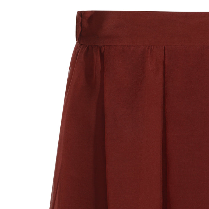 Brunello Cucinelli Skirts - CABERNET | e552656ea02d2c6ce30bbb26dbdbcf1f8592a08a