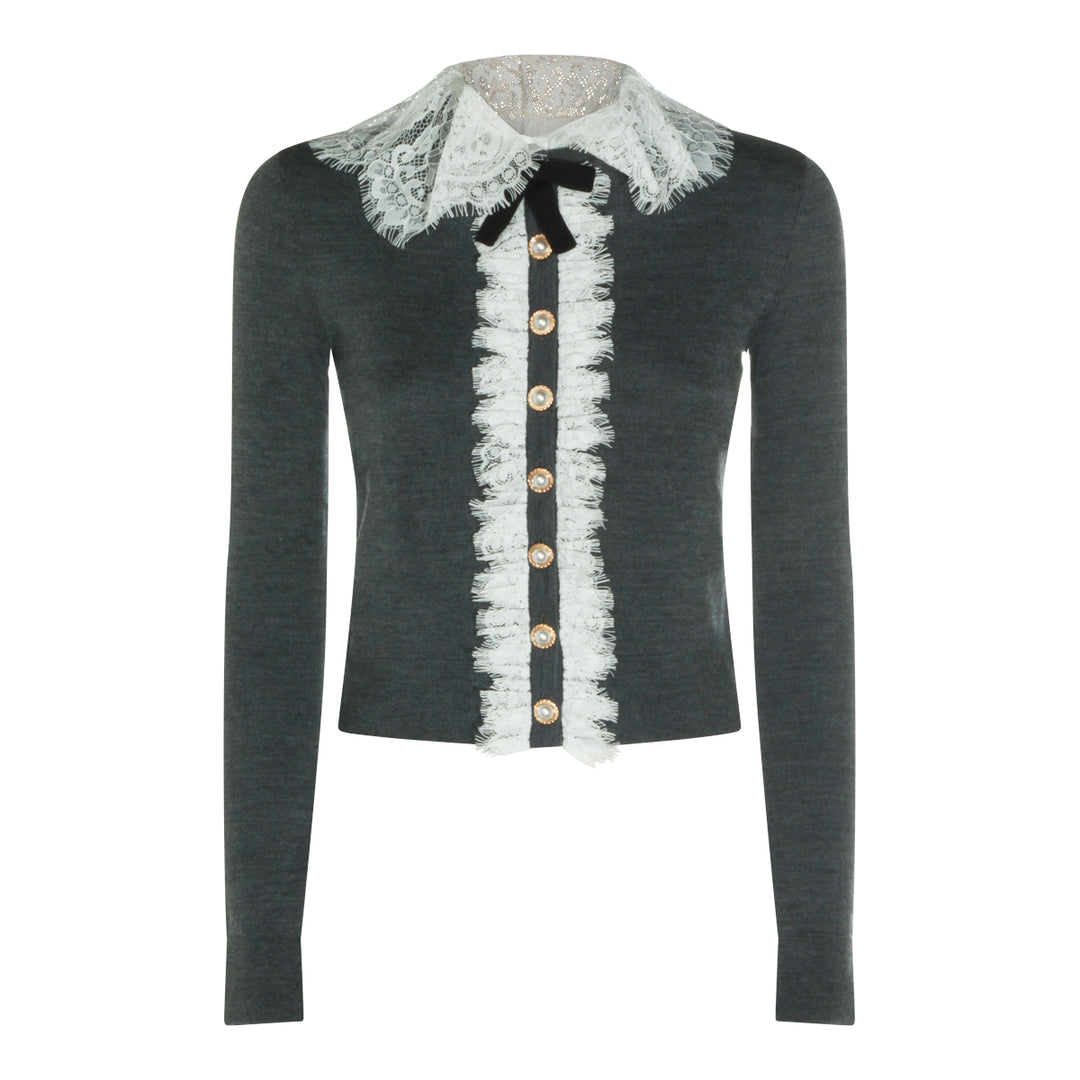 Self-Portrait Sweaters - GREY | fdf033d80bbbc4089e5b5375379b00f2ba06dcc9