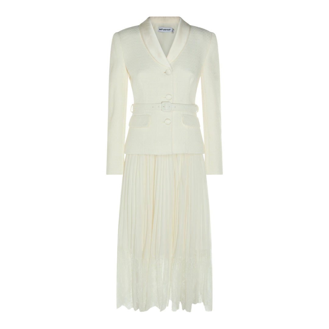Self-Portrait Dresses - CREAM | 4d54269f986d362239931d85ed4585e38fe783a5