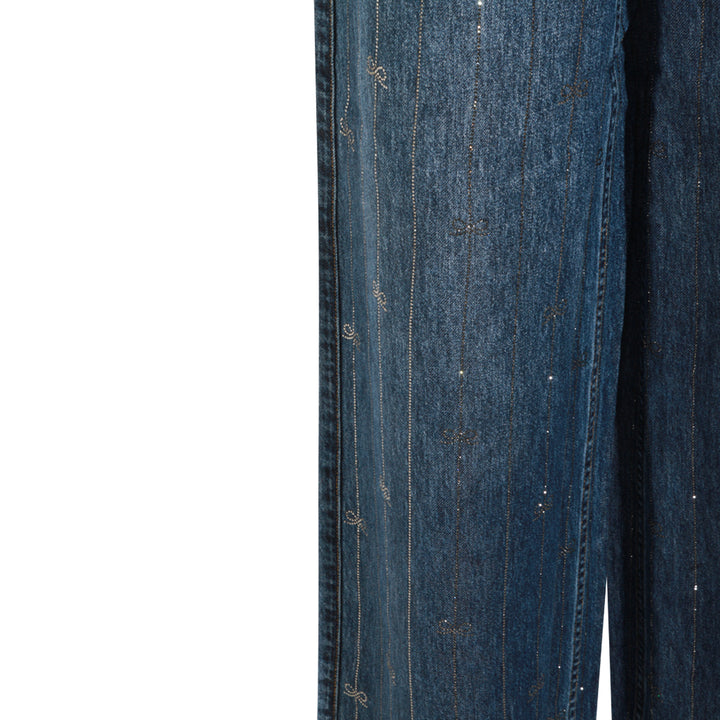 Self-Portrait Jeans - BLUE | 4df1ea3dfa46248f18ff755bab537485dcf44f7a