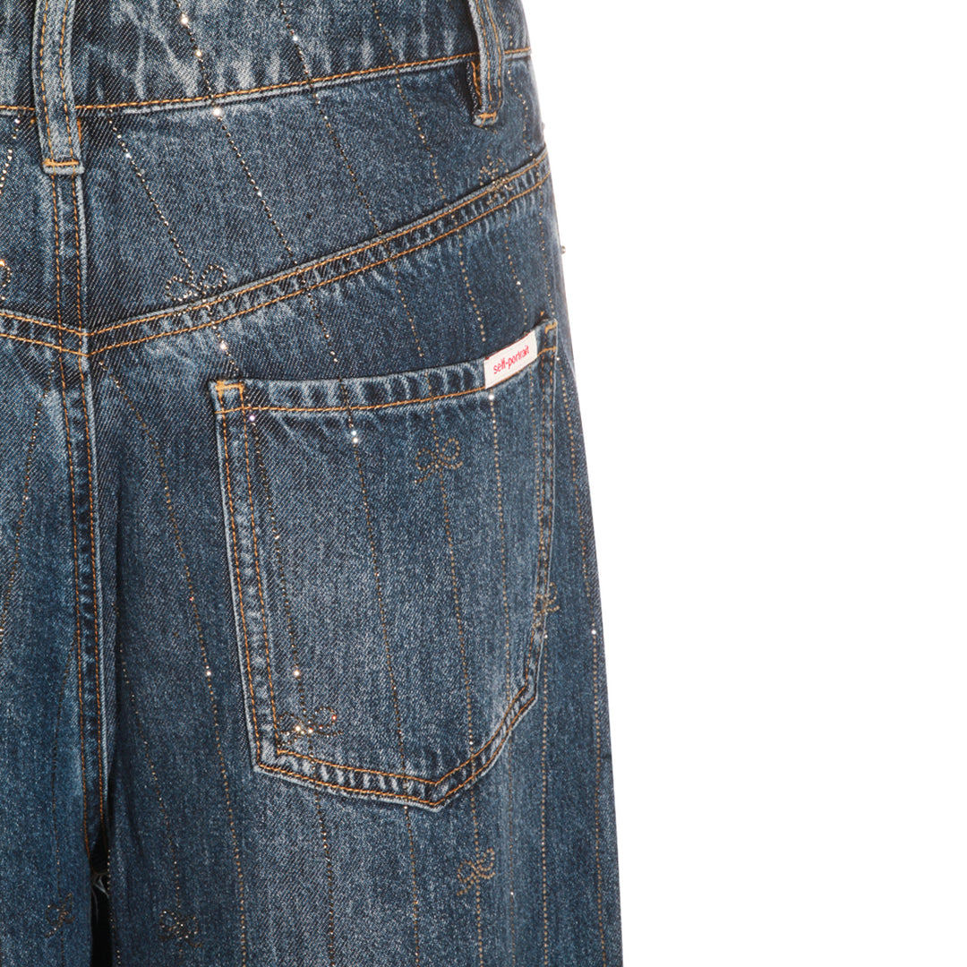 Self-Portrait Jeans - BLUE | 29ad14ecc9a6659c71ed9e520f767236031c4cfe