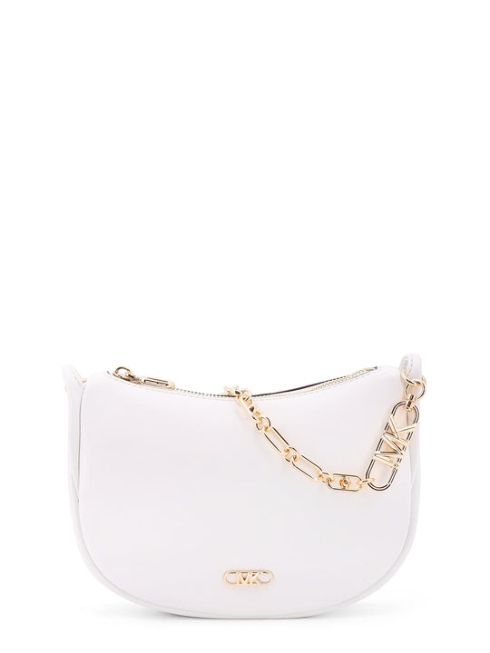 Kendall Leather Shoulder Bag With Frontal Monogram