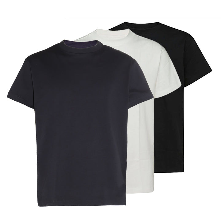 Jil Sander T-shirts and Polos - BLACK+WHITE+NAVY | 20095e98f67abca16aca69c45b4fb642558cb9dc