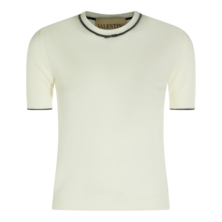Valentino Sweaters - AVORIO/NERO | 88e6c86f1d376dfd557176f13131d46cfe2e437c