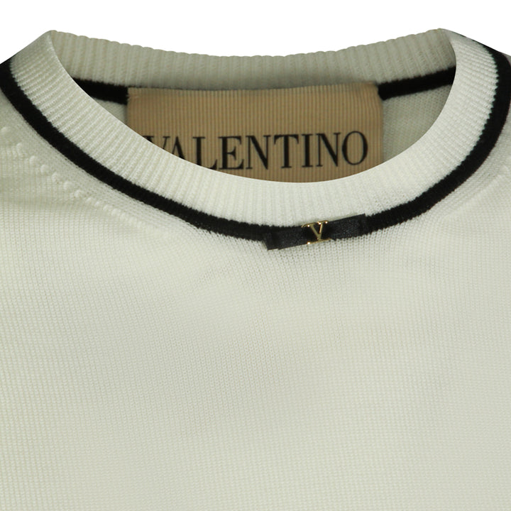 Valentino Sweaters - AVORIO/NERO | 7520babc11b76891abd2a3c2e040ea8346181667