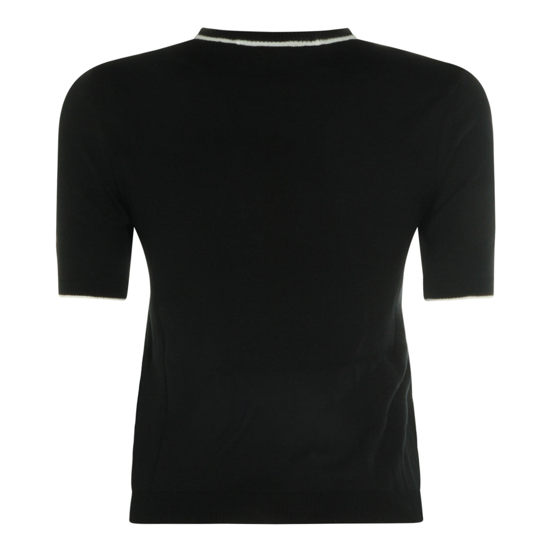 Valentino Sweaters - NERO/AVORIO | f48386151383635ba219db8ef00dda9b4d7f8702